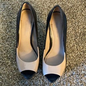 Bcbg color block high heels
